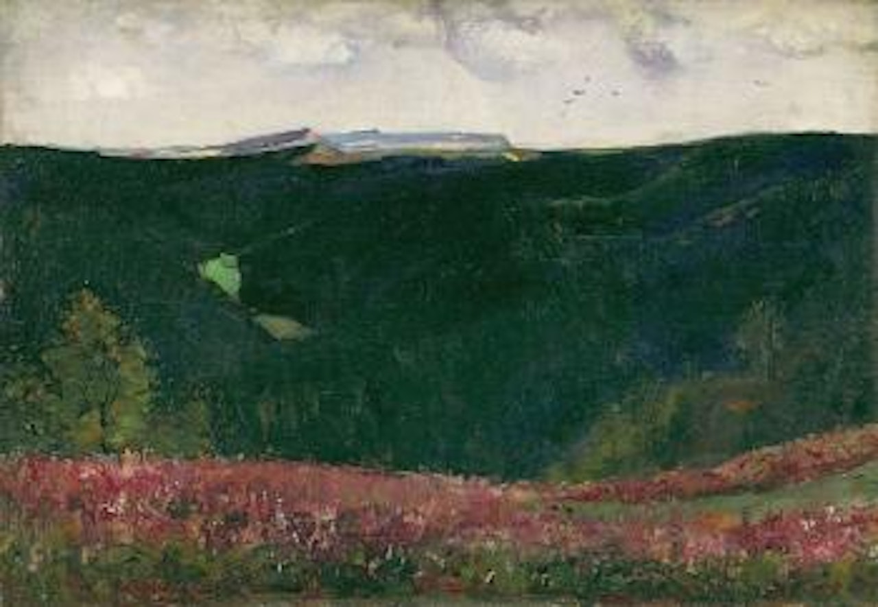Thuringer Wald by Lesser Ury