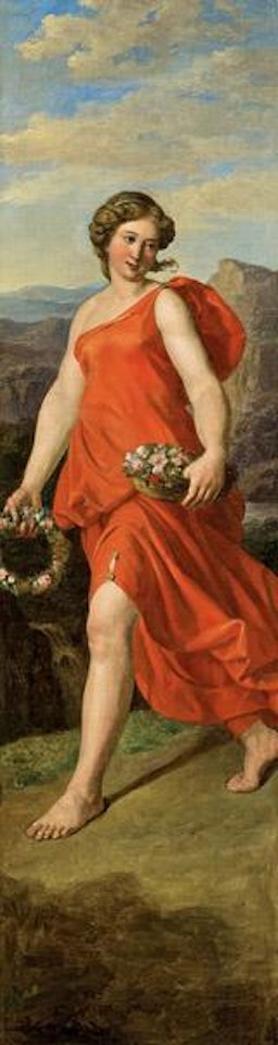 Flora by Ferdinand Georg Waldmüller