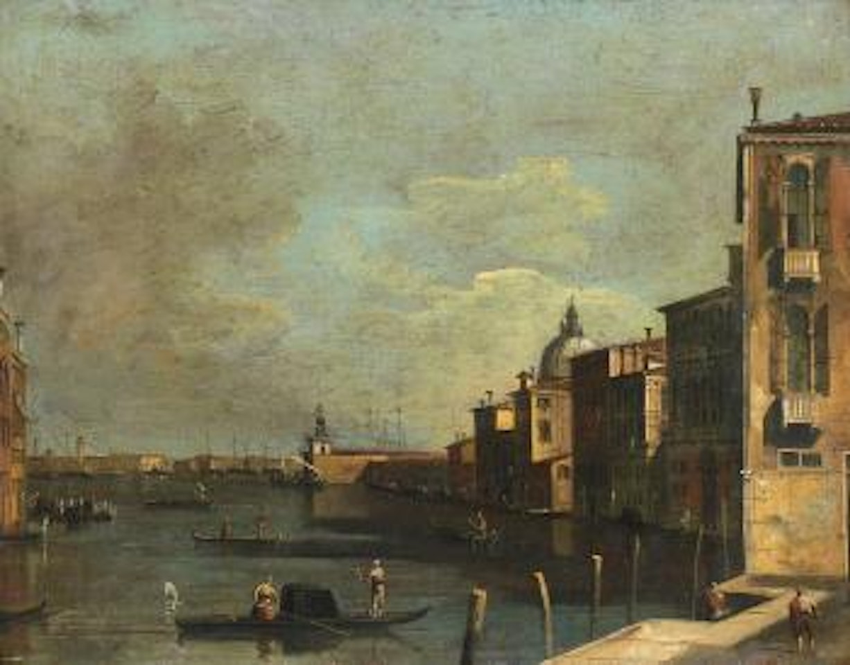 Venise, vue du Grand Canal by Venetian School