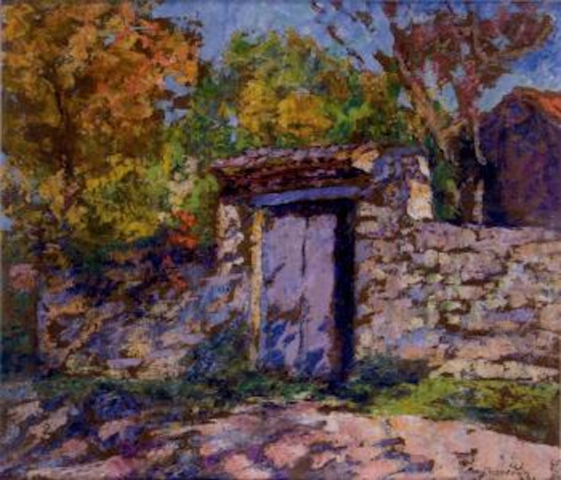 La Porte du jardin by Victor Charreton