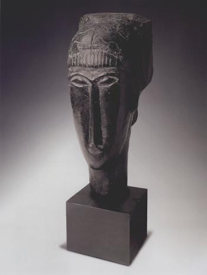 Tete de Jeune fille a la Frange by Amedeo Modigliani
