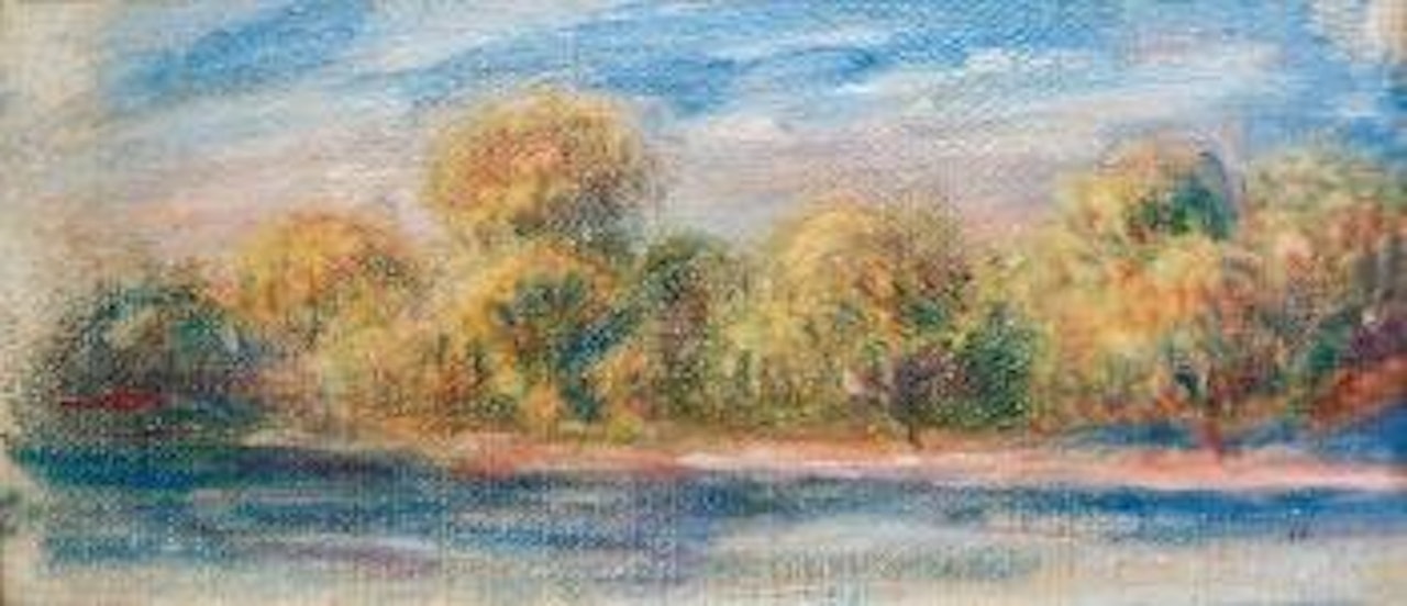 Paysage aux arbres by Pierre-Auguste Renoir