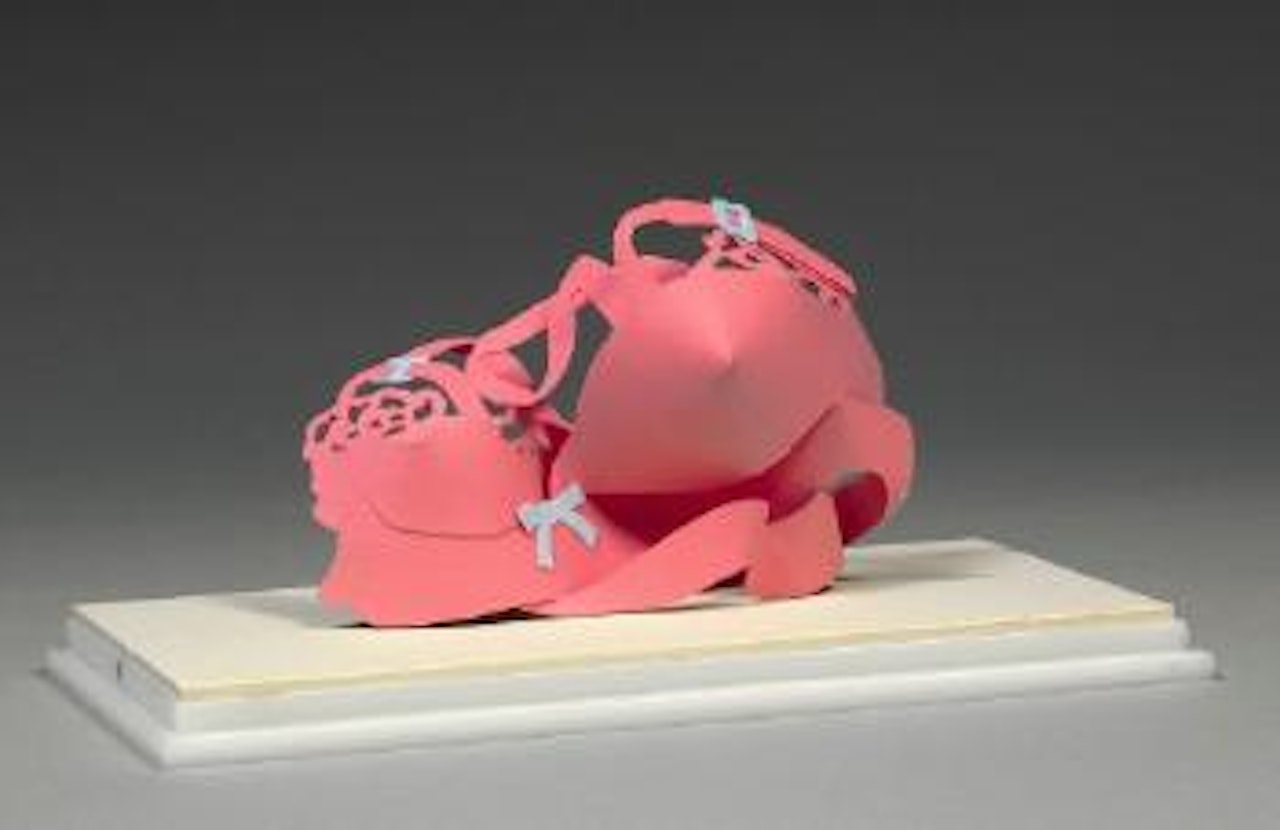 Tiny dropped bra #34 by Tom Wesselmann