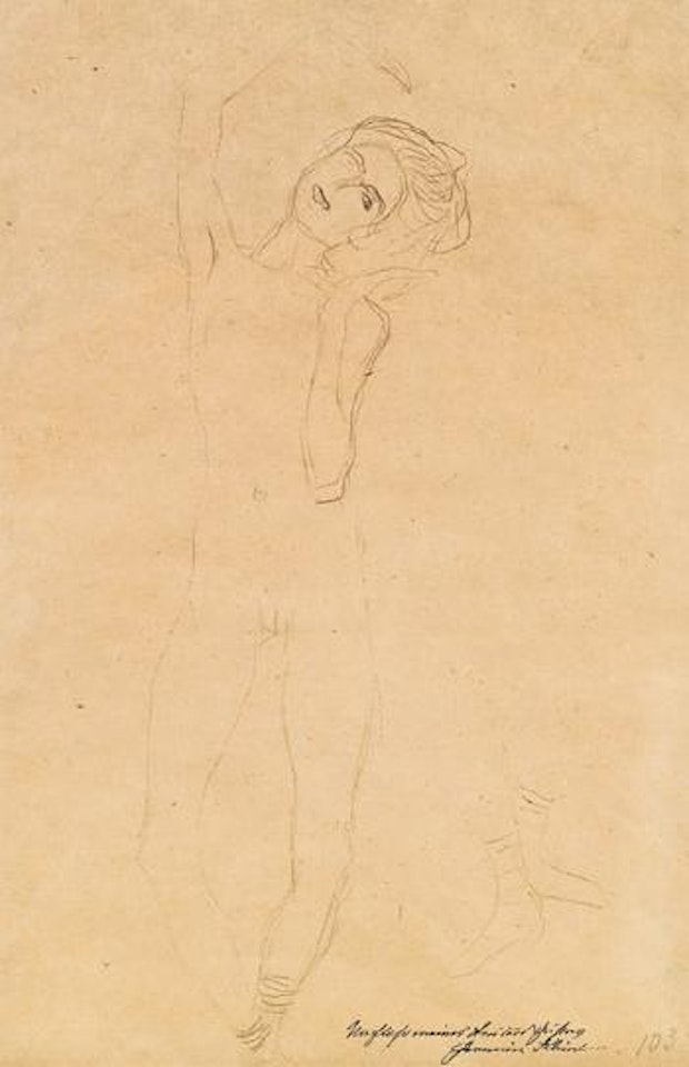 Tanzerin by Gustav Klimt