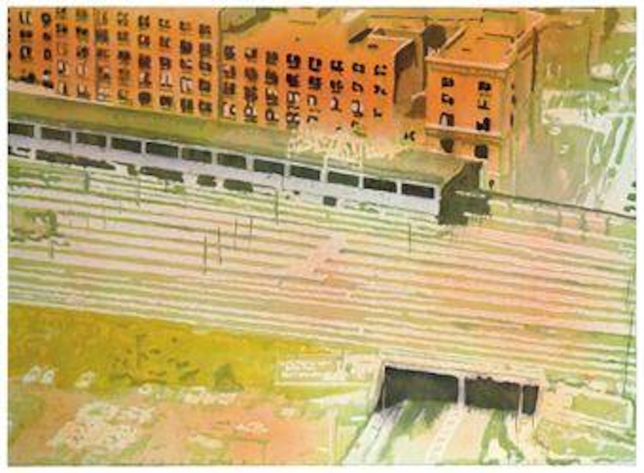 Entering a City by Peter Doig