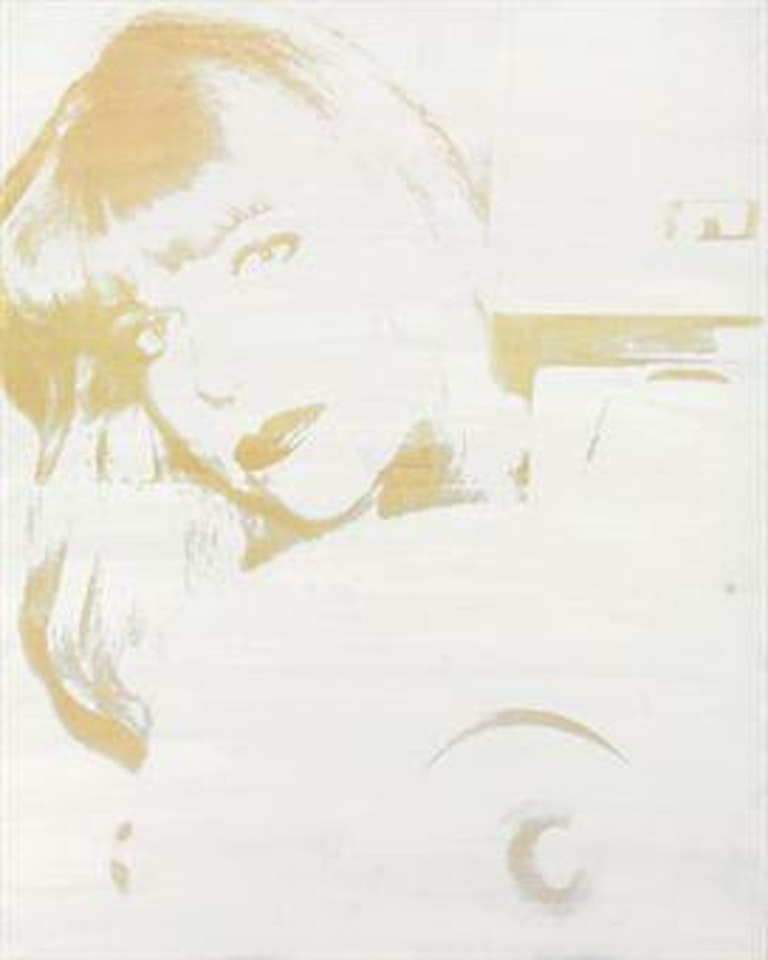 Portrait of Linda Cossey with Camera by Andy Warhol