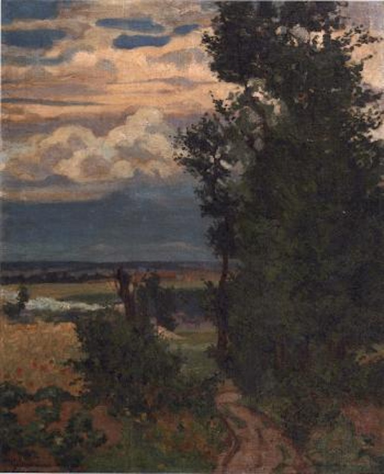 Chemin creux by Armand Guillaumin