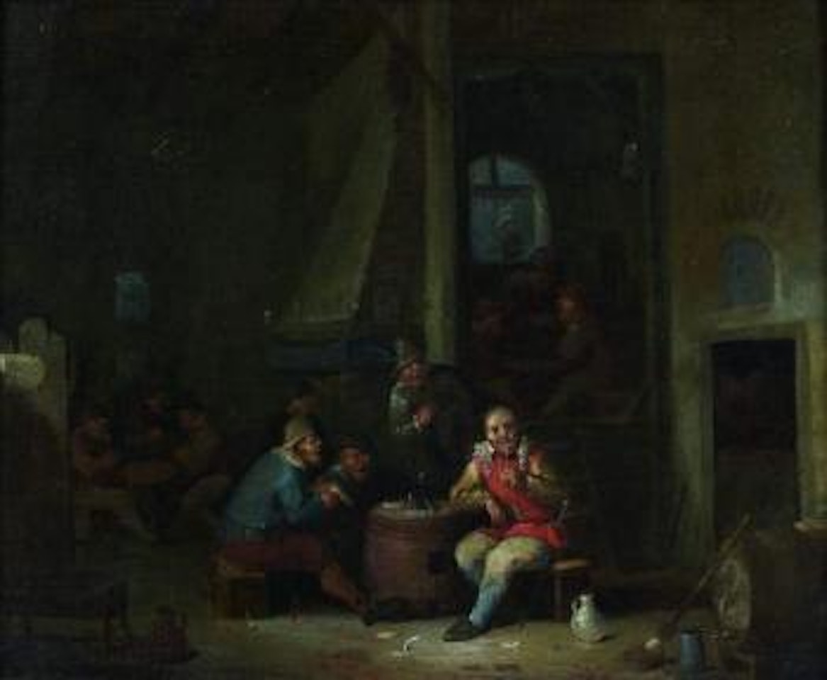 Intérieur d'auberge by Egbert van Heemskerk III