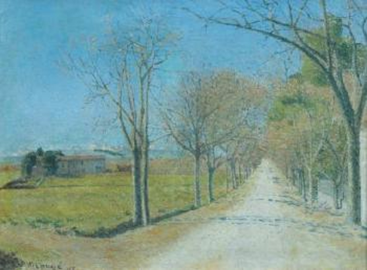 La route de Cailhau by Achille Laugé