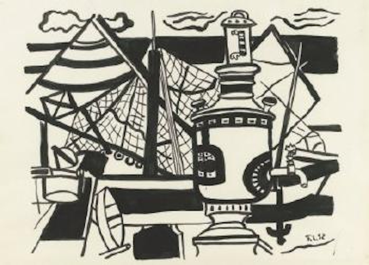 Nature morte au Samovar by Fernand Leger