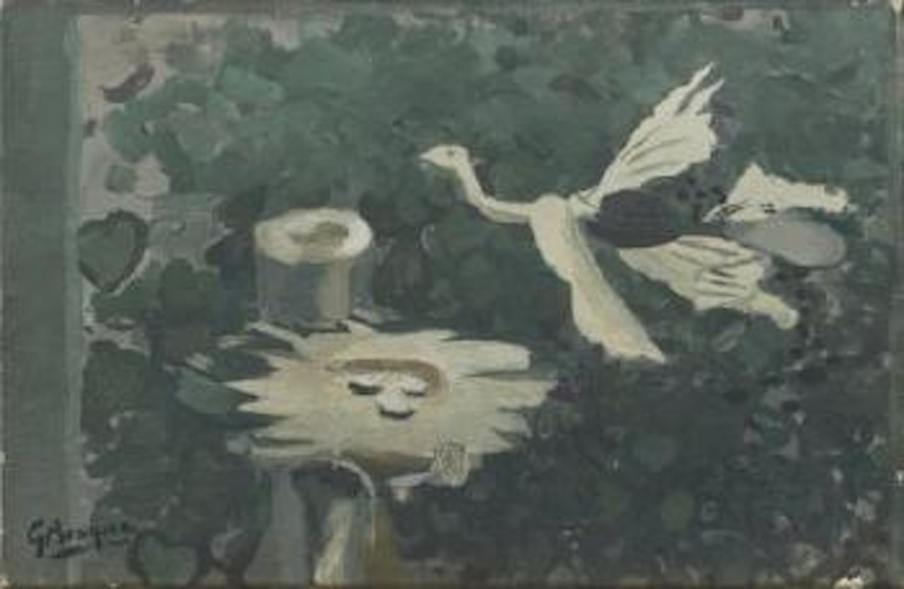 L'oiseau et son nid by Georges Braque
