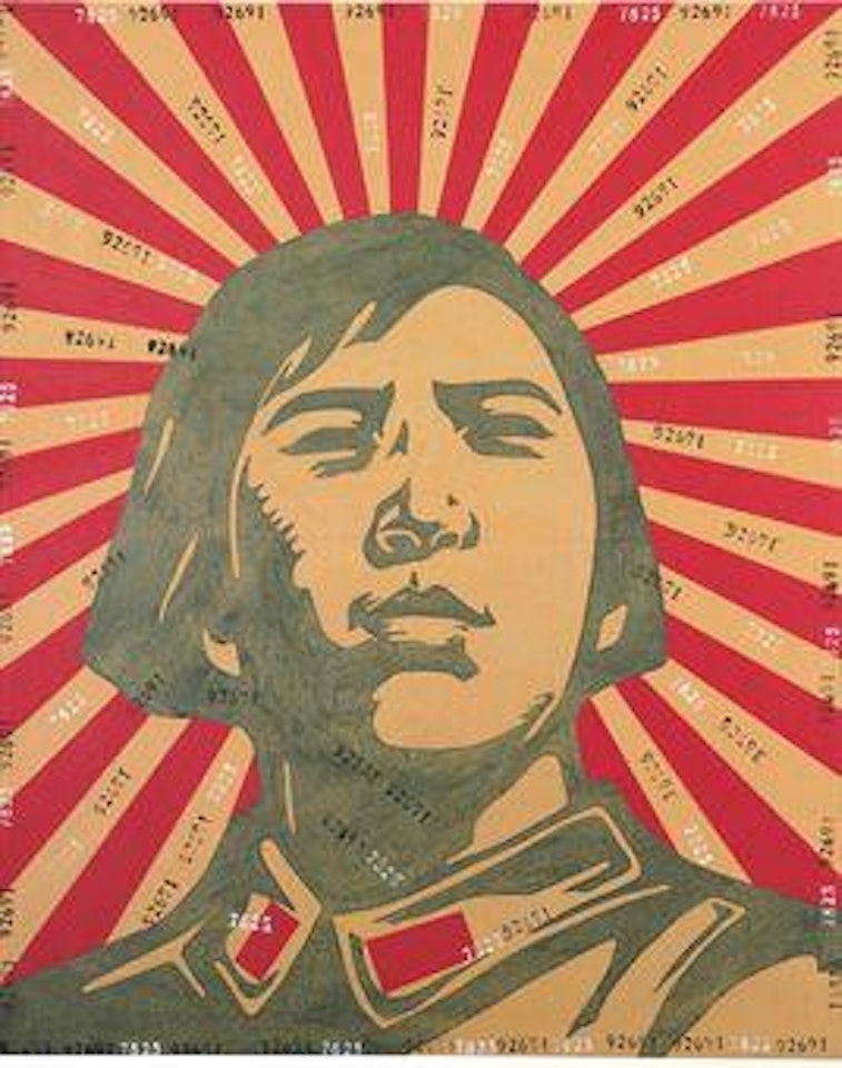 The Face Of Faith by Wang Guangyi