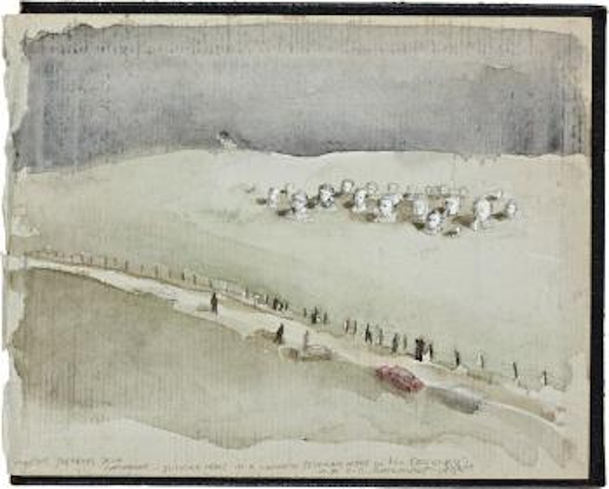 Têtes suçantes a la campagne (Sucking Heads in the Country) by Michael Borremans