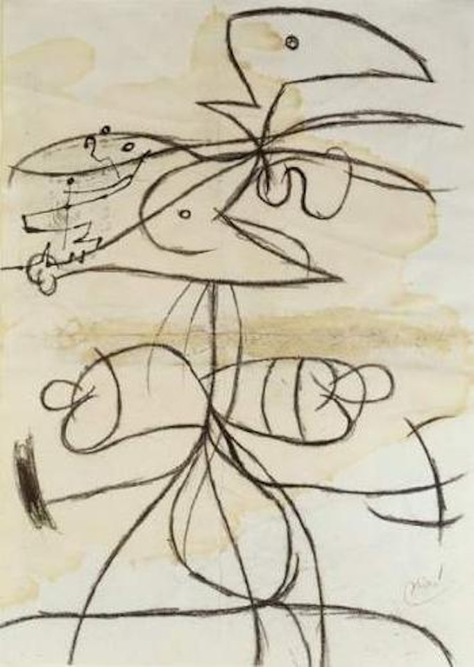 Femme oiseau by Joan Miró