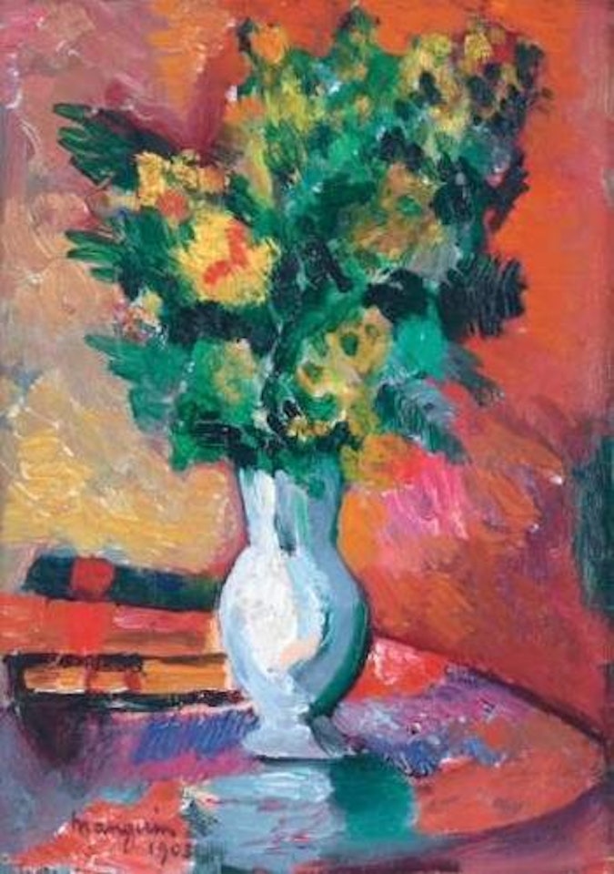 Les mimosas by Henri Manguin