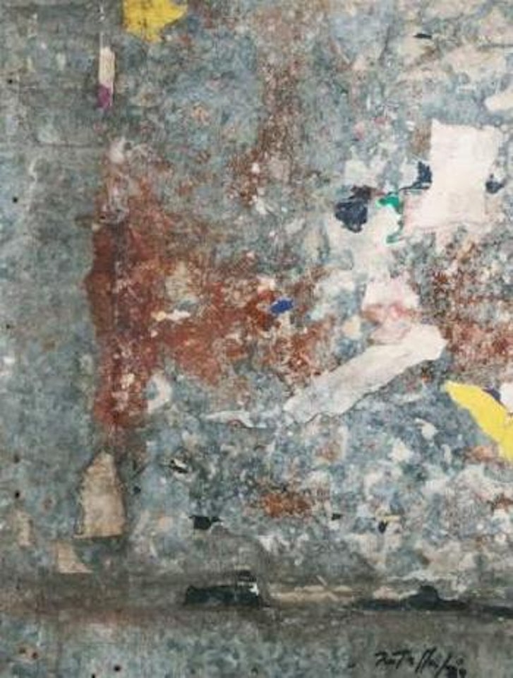 Apres l'incendie by Mimmo Rotella