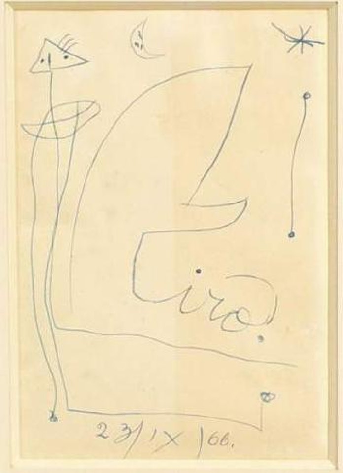 Sans titre by Joan Miró