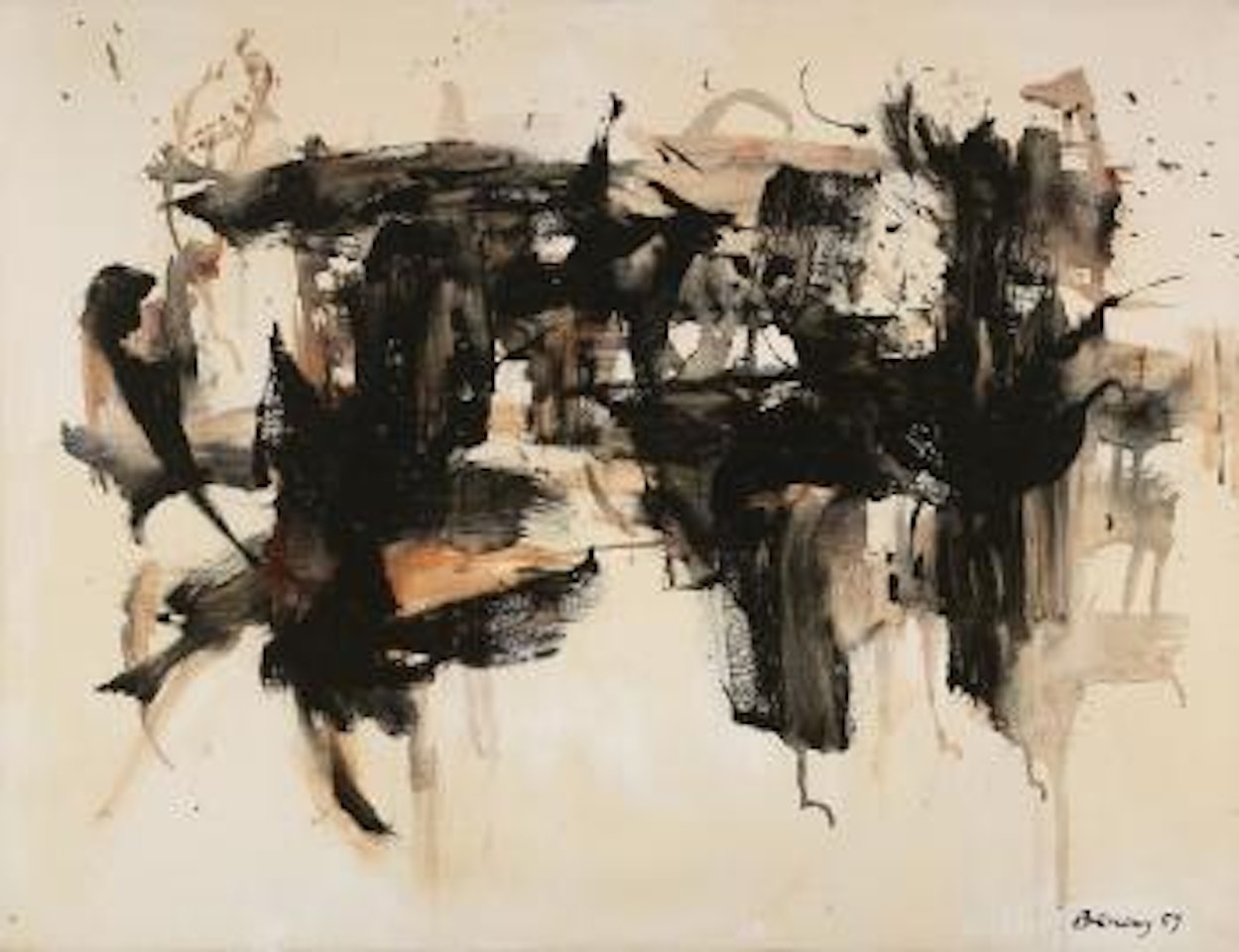 Komposition Nr. 34 by Peter Bruning