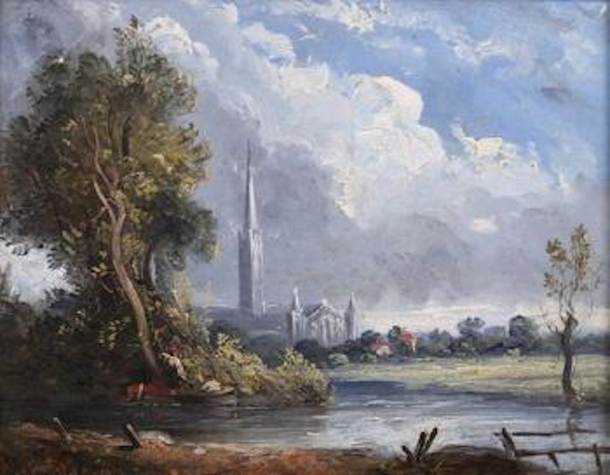 Salisbury Cathedral by John Constable