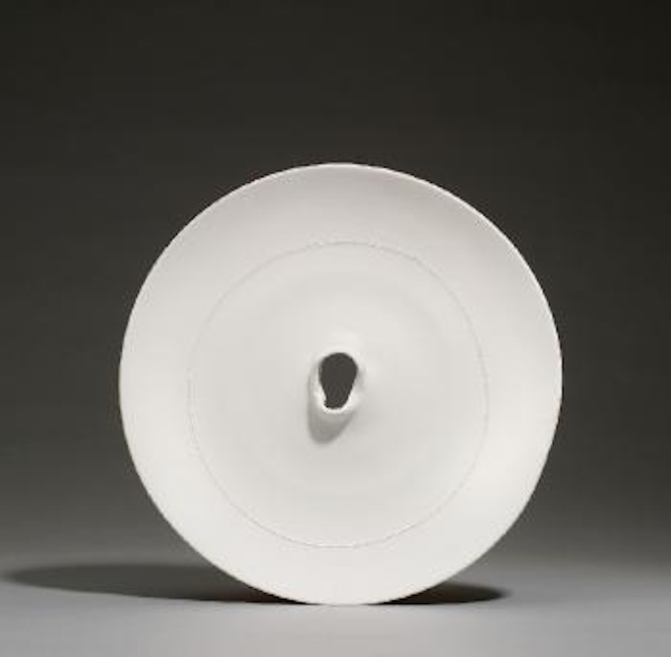 Concetto spaziale - rondo by Lucio Fontana