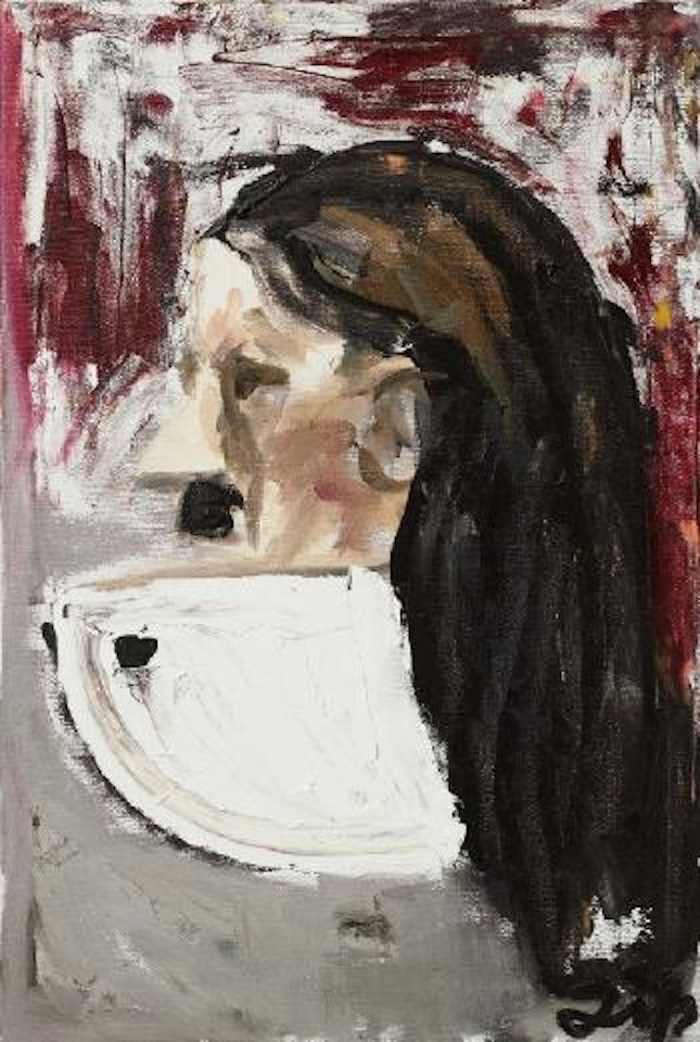 Klobecken mit Adolf (Meconan) by Jonathan Meese