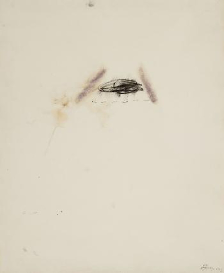Ohne Titel by Antoni Tapies