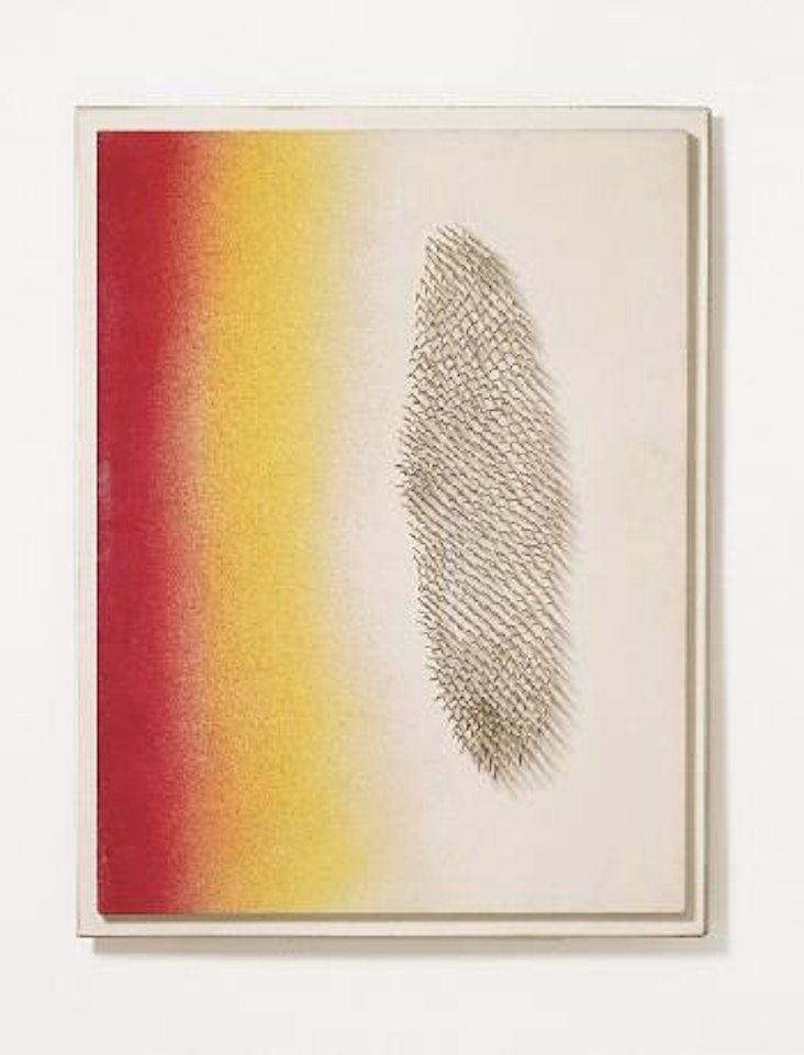 Phanomen eines Regenbogens by Günther Uecker
