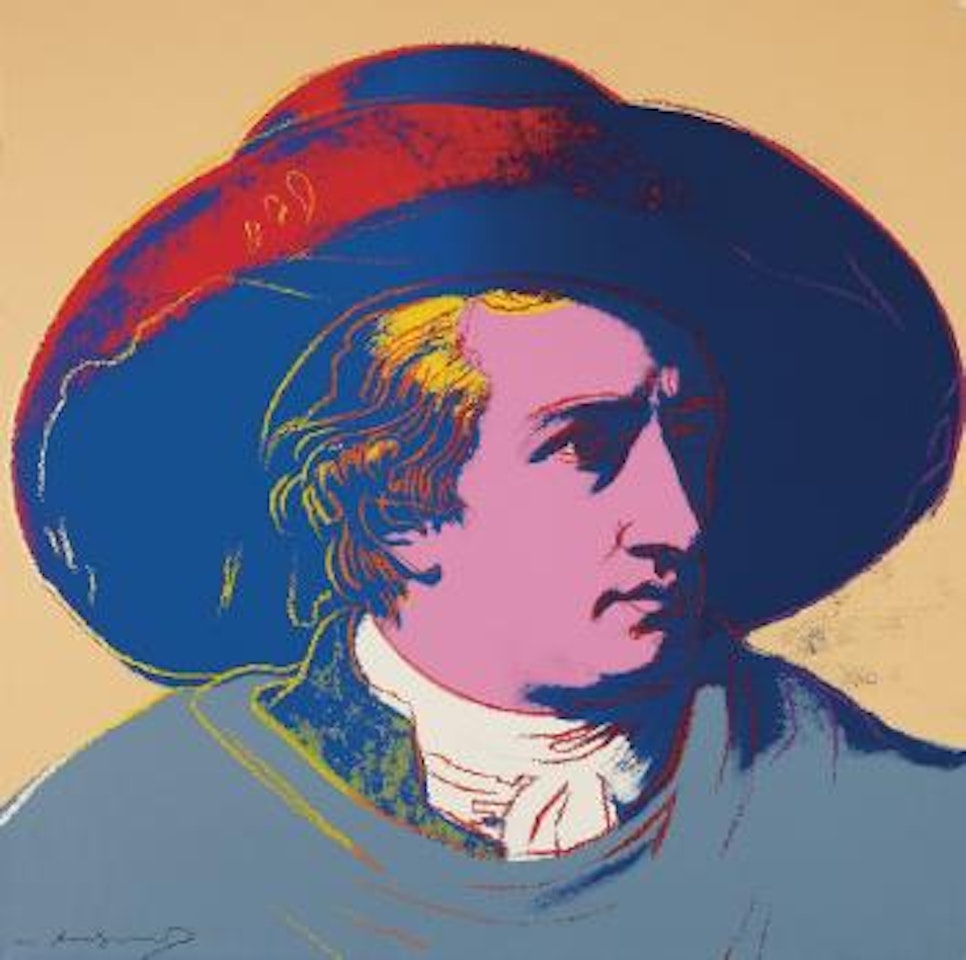 Goethe by Andy Warhol