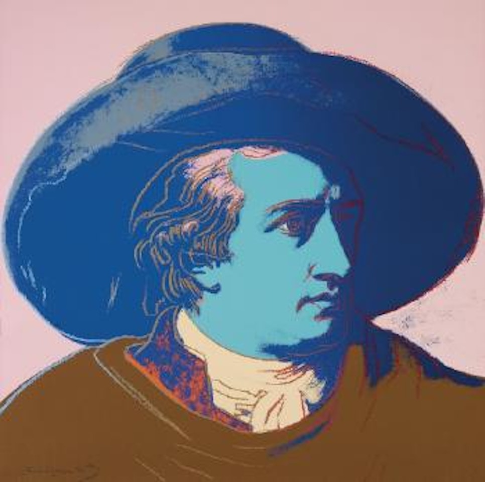 Goethe by Andy Warhol