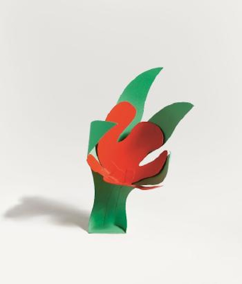 Standing Tulip (Maquette) by Tom Wesselmann