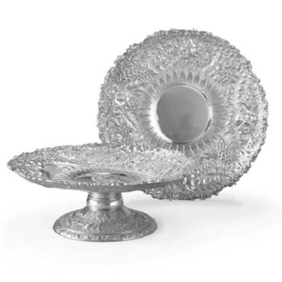 A Pair Of American Silver Tazza, Tiffany & Co., New York by Tiffany & Co.