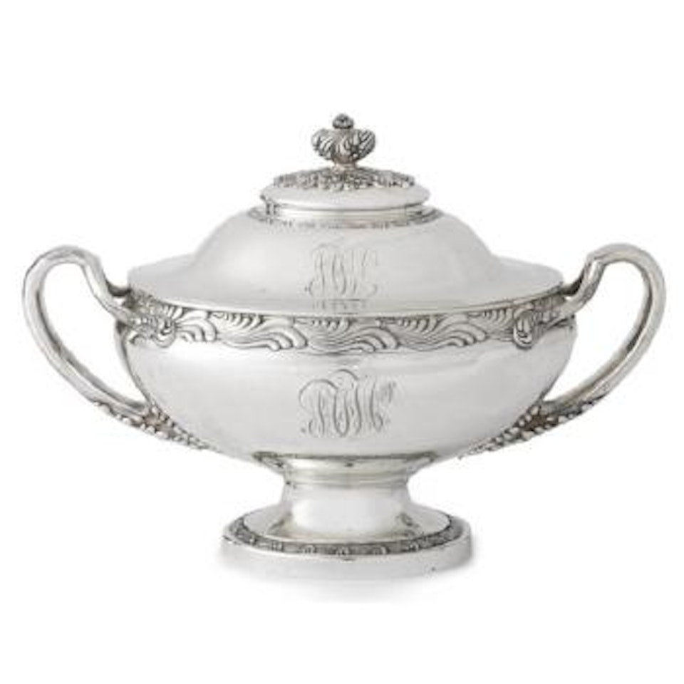 An American Silver Soup Tureen And Cover, Tiffany & Co., New York by Tiffany & Co.