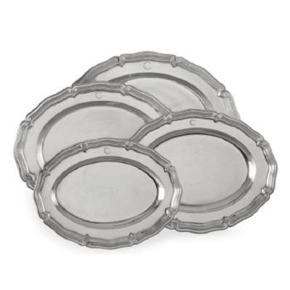 A Set Of Four American Silver Meat Platters, Tiffany & Co., New York by Tiffany & Co.