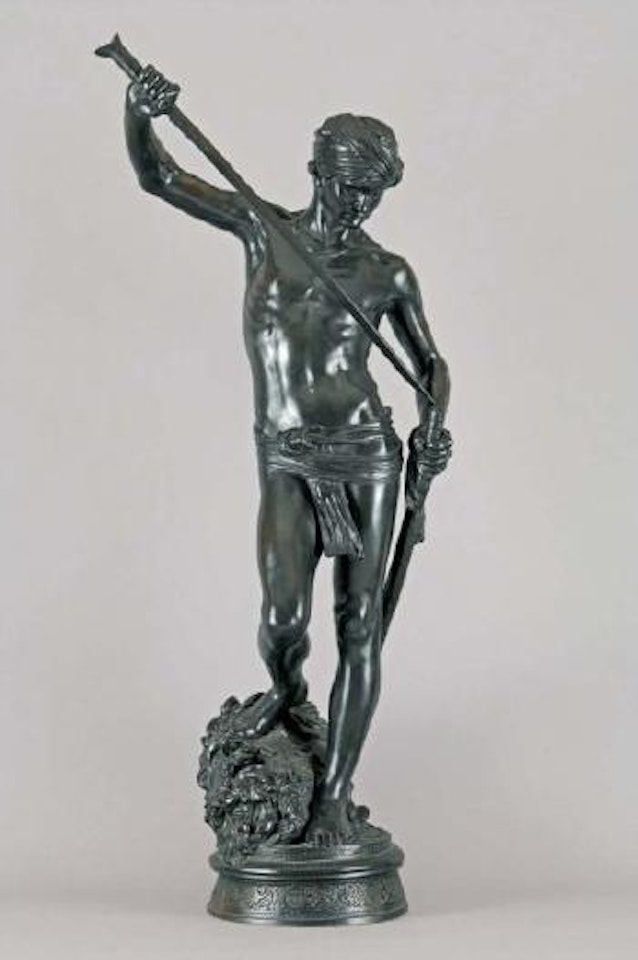 David vainqueur by Marius Jean Antonin Mercie