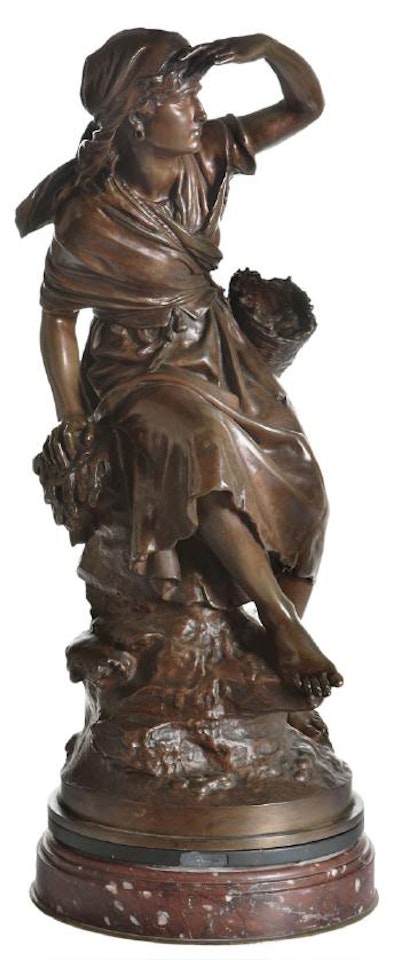 Mussel saleswoman by Mathurin Moreau