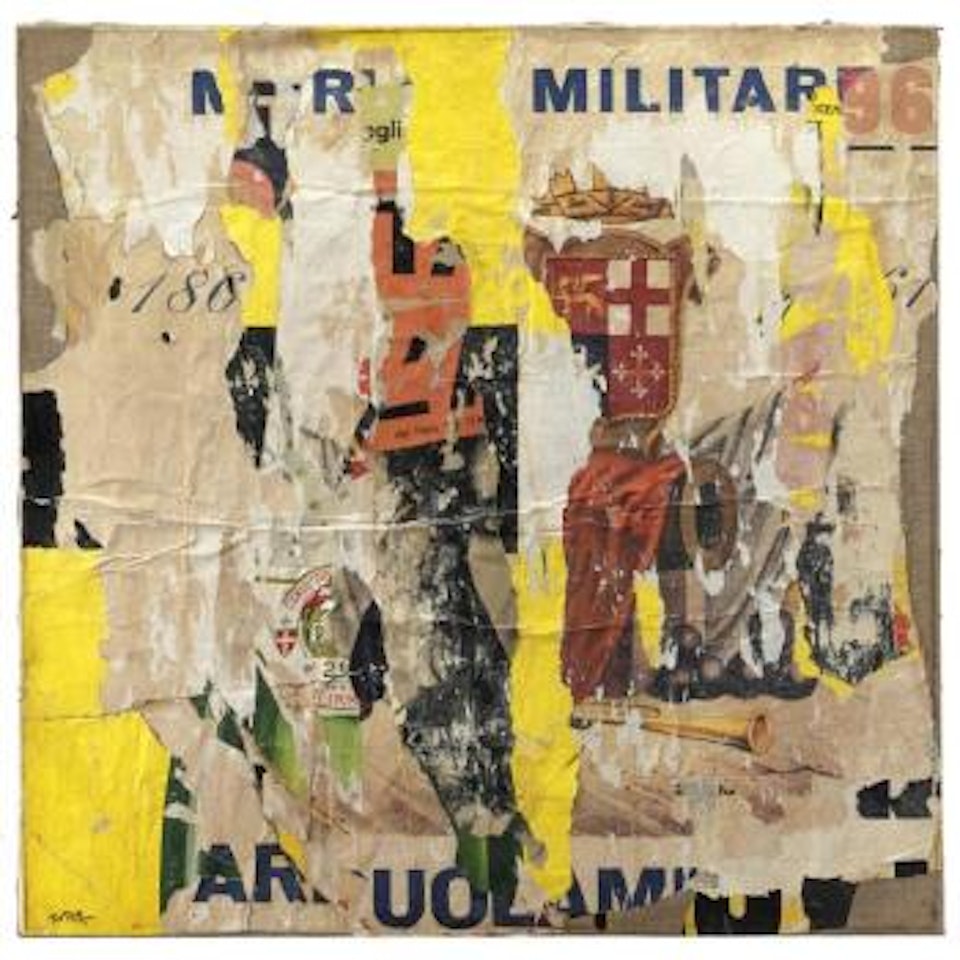 Arruolamento Militare by Mimmo Rotella