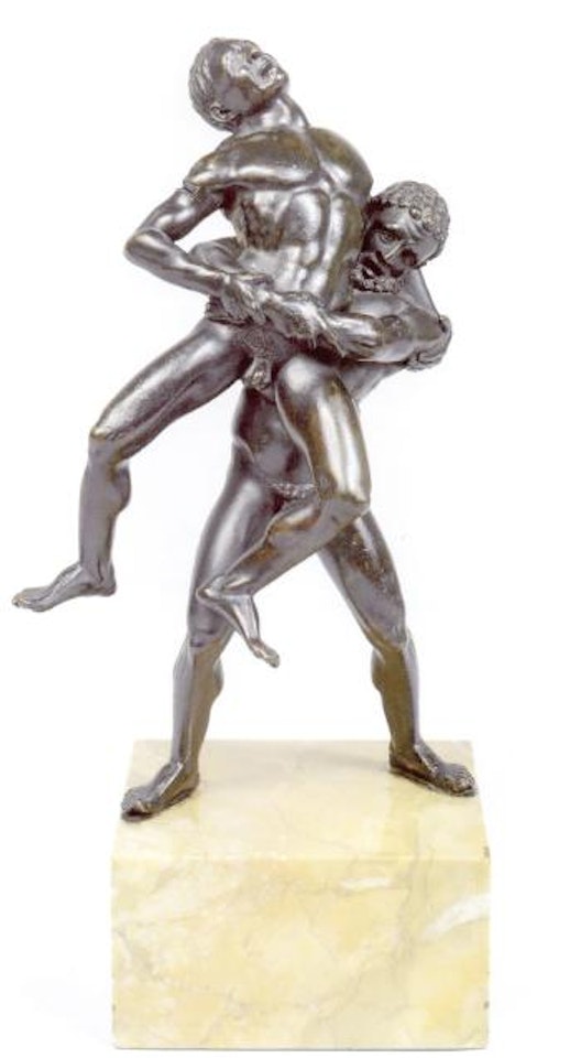 Hercule et Antee by Italian School