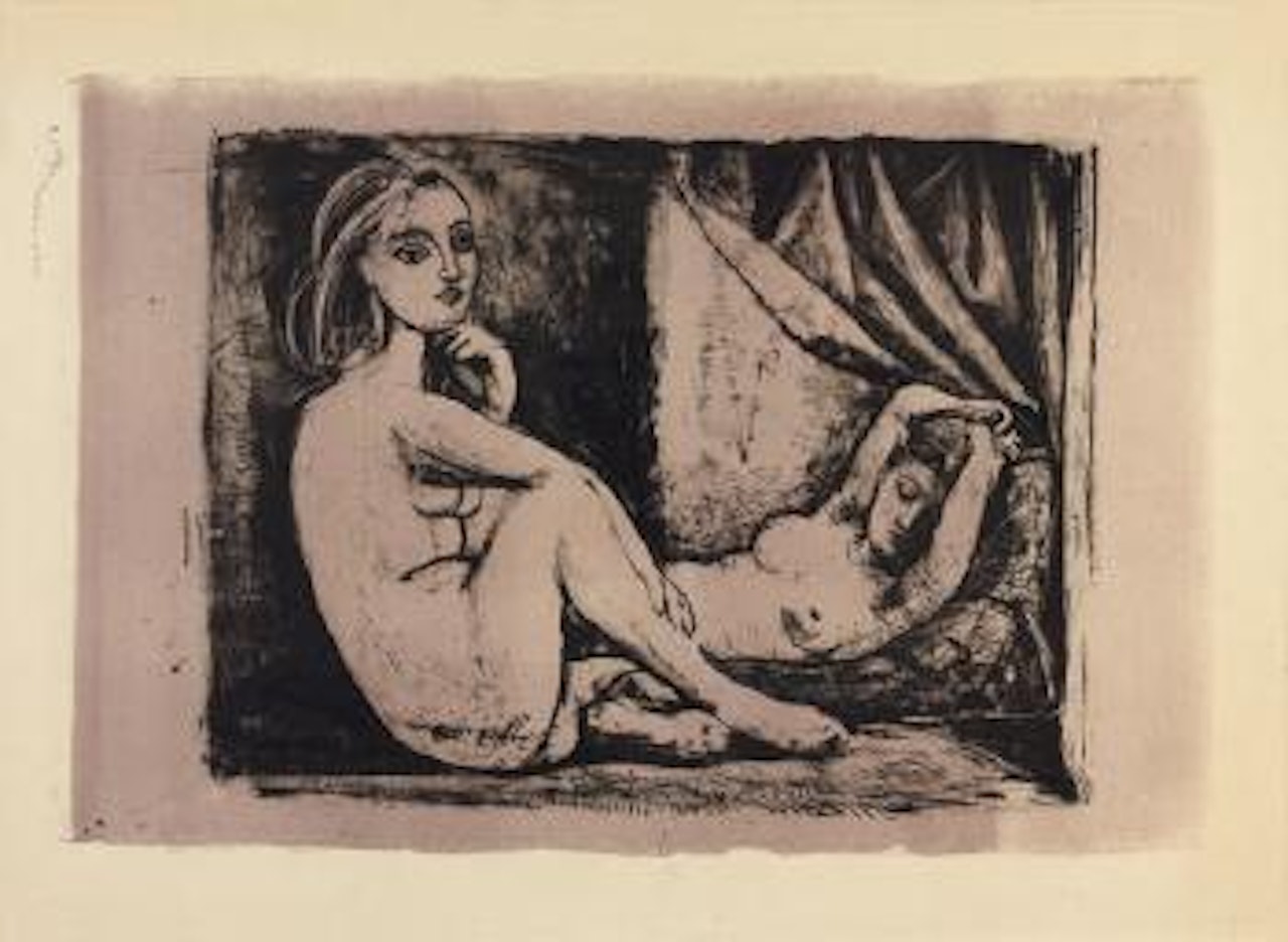 Les deux femmes nues by Pablo Picasso