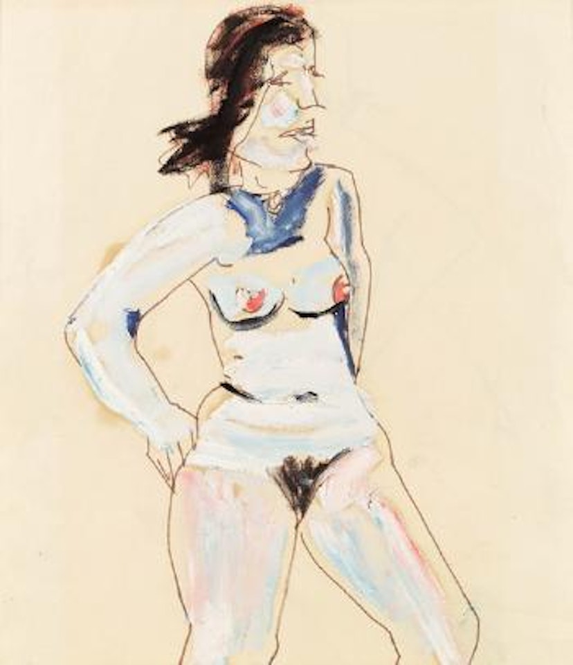 Stehender weiblicher Akt by Willem de Kooning