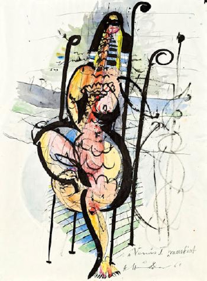 Venus I maskiert by Hans Staudacher