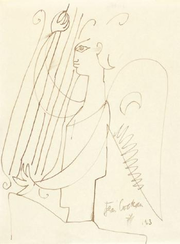 Orphée à la lyre by Jean Cocteau