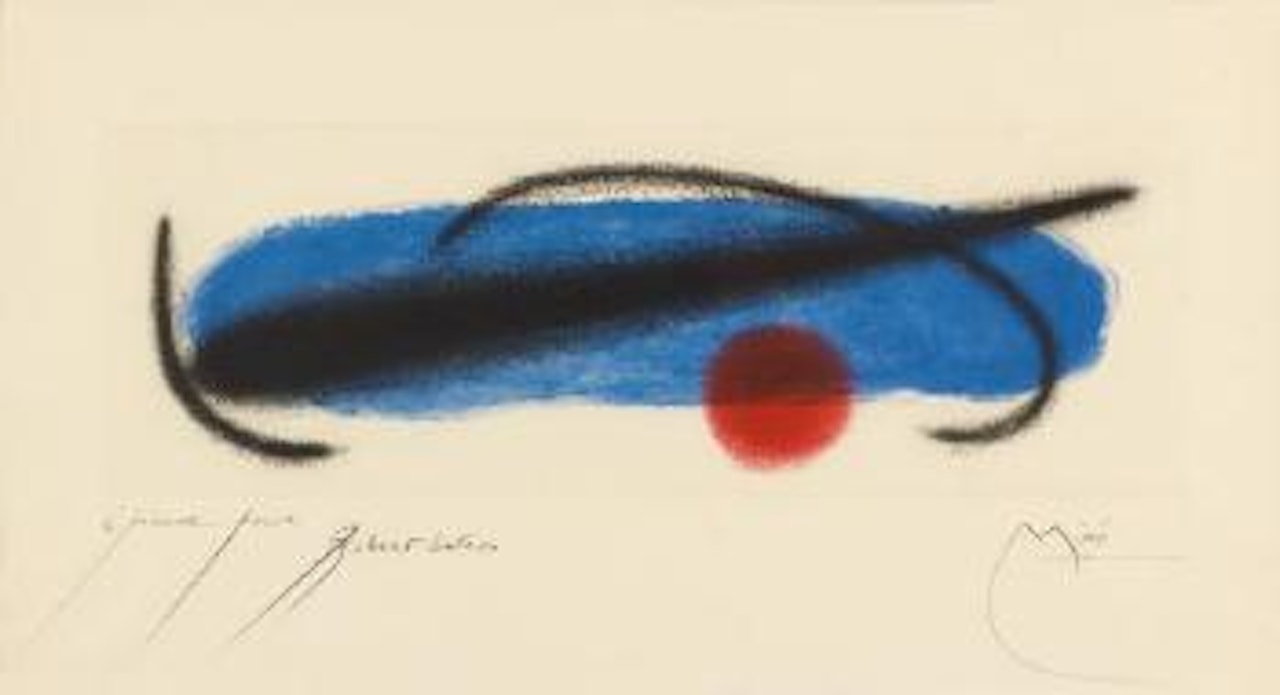 6 Blatt aus dem Portfolio 'Fusées' [Dup. 249–251, 256, 260 und 262] by Joan Miró