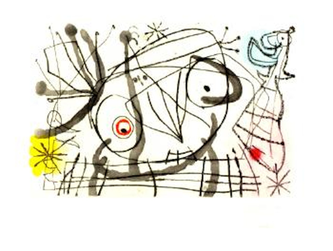 Fissures II [Dup. 466] by Joan Miró