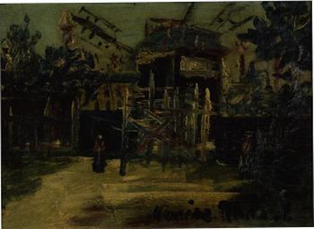 Moulin de la Galette, Montmartre by Maurice Utrillo
