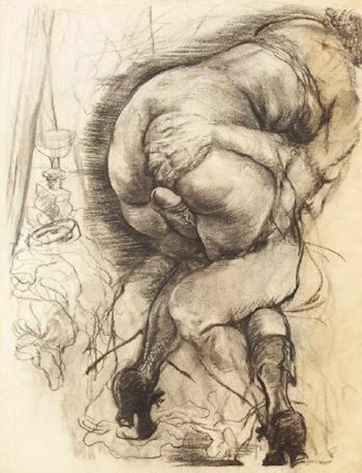 Erostische Szene by George Grosz