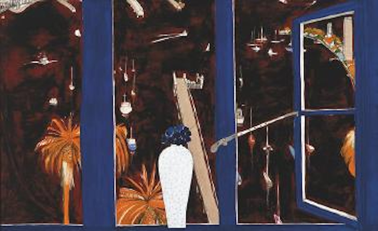 View from the sitting room window, Lavender Bay by Brett Whiteley