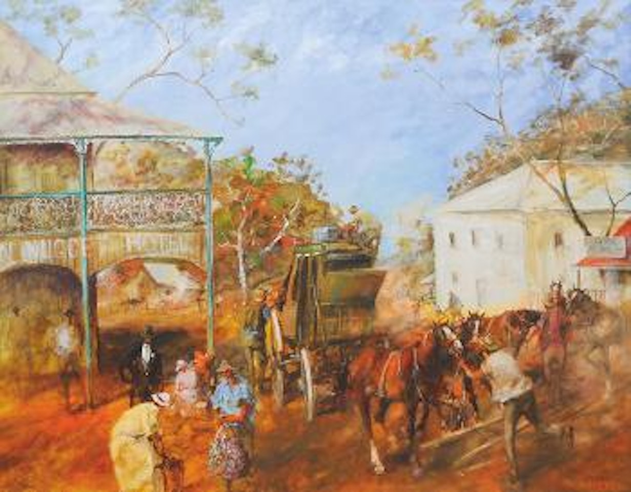 Changing the horses (Cobb and Co Series) by Hugh Sawrey