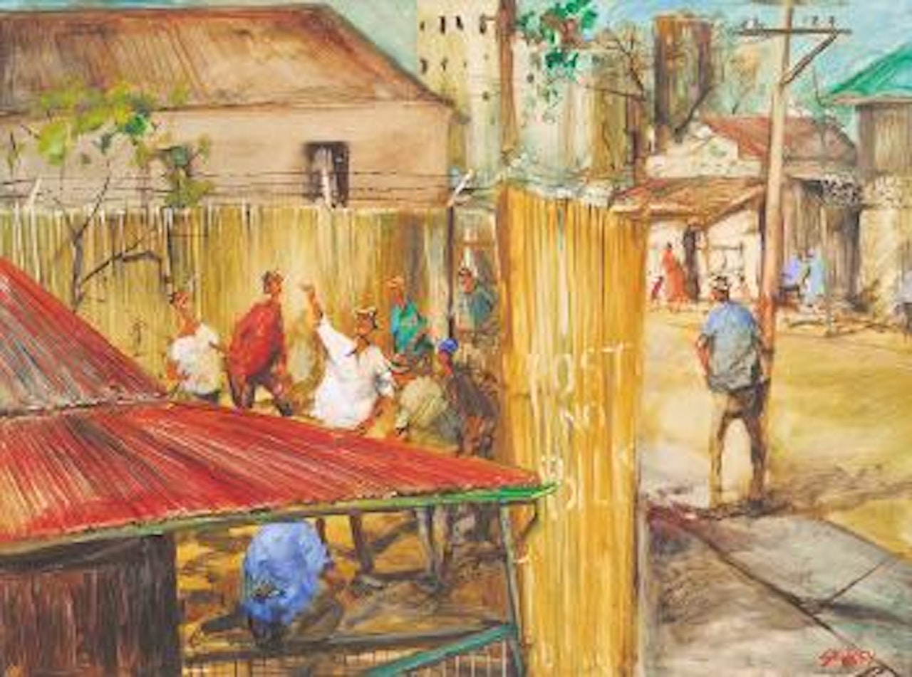 The cockatoo by Hugh Sawrey