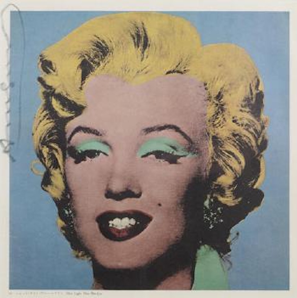 Marilyn by Andy Warhol