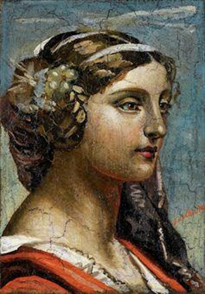 Testa di fanciulla by Giorgio de Chirico